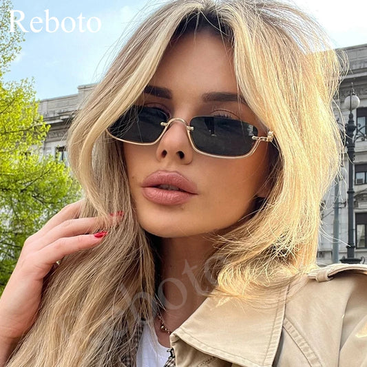 Luxury Small Square Sunglasses